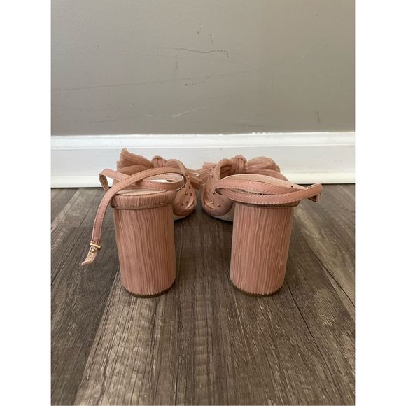 Loeffler Randal Camellia Pearl Rhinestone Bow Heel - Picture 6 of 7